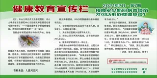 健康教育展板-接种多少新冠病毒疫苗才可以形成群体免疫宣传展板