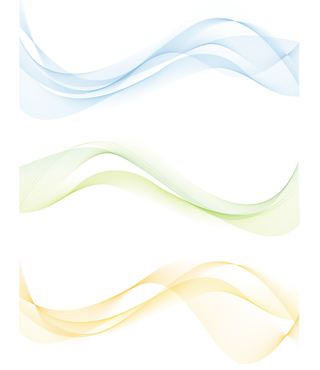 弧线彩色线条曲线