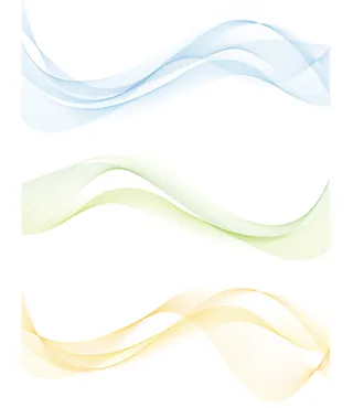 弧线彩色线条曲线