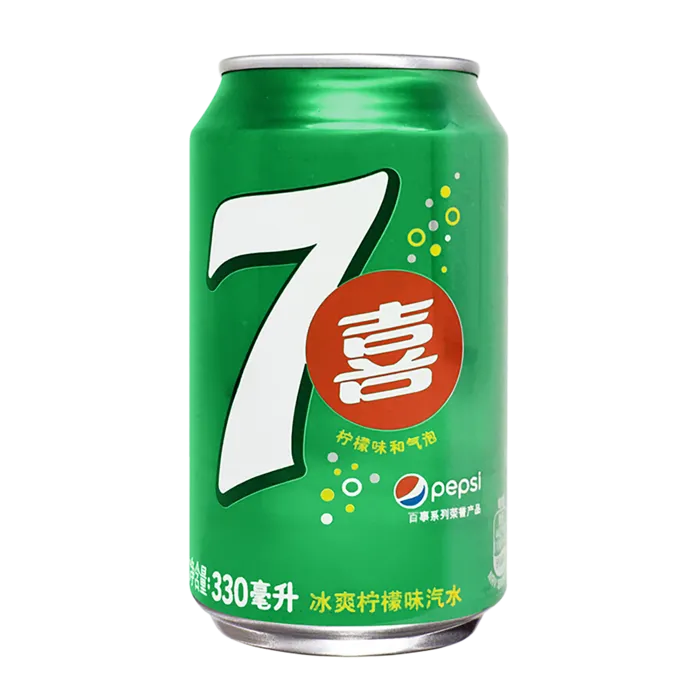 七喜 (4)超市商品白底图免抠实物摄影png格式图片透明底