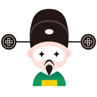 卡通京剧戏剧人物脸谱插画PNG图片 国潮中国风Q版戏剧人物PS素材