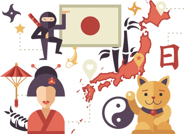 日本素材卡通