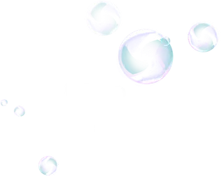 透明圆环装饰泡泡