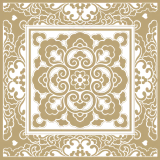 中国风传统吉祥寓意图案古代喜庆祥瑞纹样纹饰PNG免抠