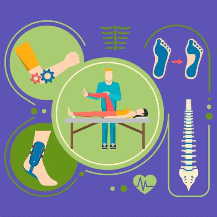 康复训练运动损伤恢复psd模版下载