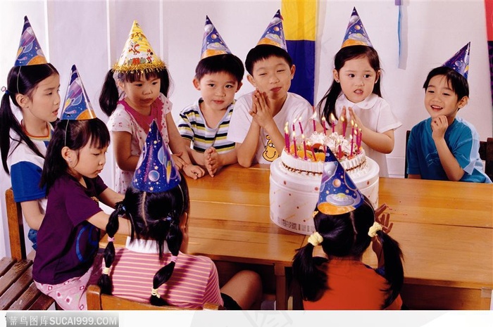 生日会上的儿童