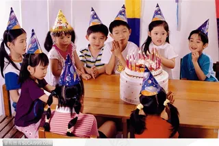生日会上的儿童