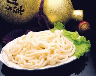 手擀面火锅美食配菜主色面条设计素材