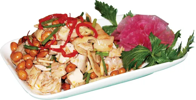 花生拌仔鸡 花生拌仔鸡