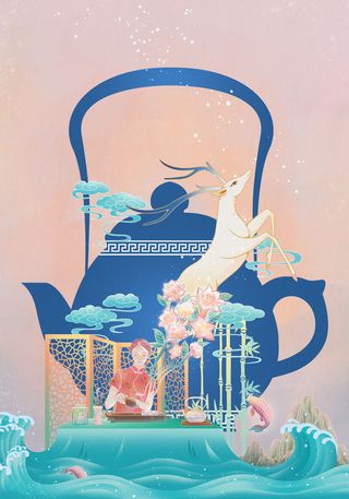 创意大气国潮风海报