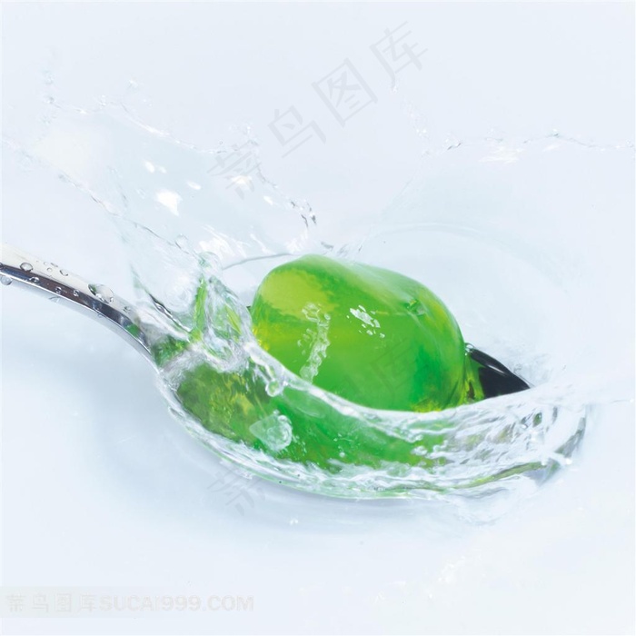 水中的果冻高清图片设计素材