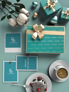 包装智能贴图样机VI效果PSD素材