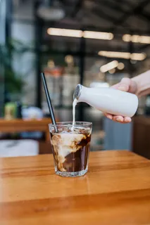 黑色美味咖啡摄影素材