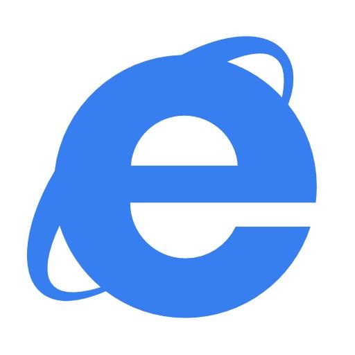 Internet Explorer 徽标 PNG免抠(512x512)