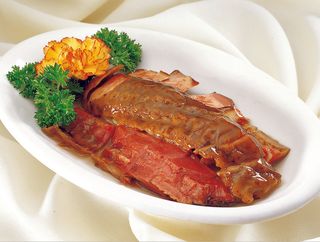 0806L-595黄金驼鸟翼