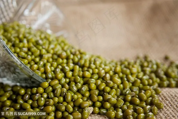 食物绿豆图片