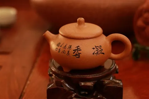 工艺品紫砂壶素材图