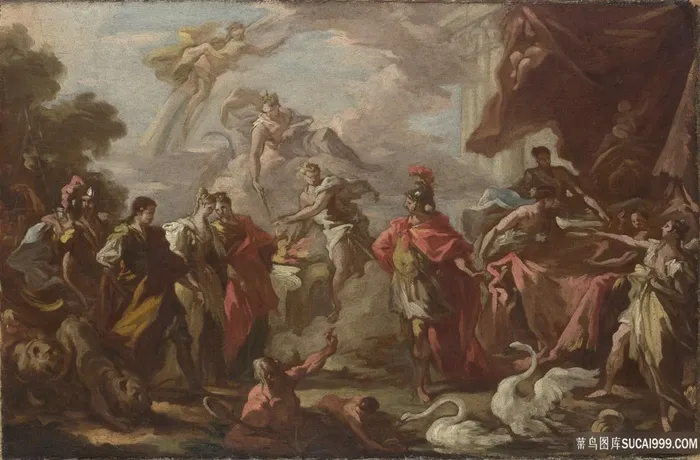 乔瓦尼 · 安东尼奥 · 佩莱格里尼，选帝侯 · 帕拉丁的婚姻寓言