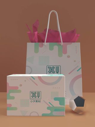 包装智能贴图样机VI效果PSD素材