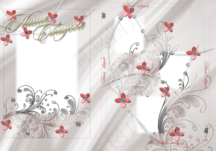 花纹相框素材图片下载