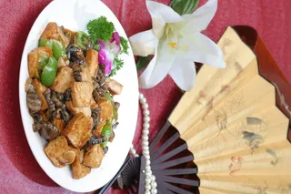 蝴蝶参烧豆腐   15元 (4)