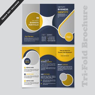 折页 折页模板 宣传折页 企业三折页 高档三折页 创意 