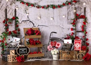 儿童照相拼接背景