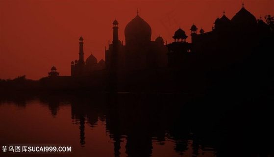 泰国泰姬陵建筑景色