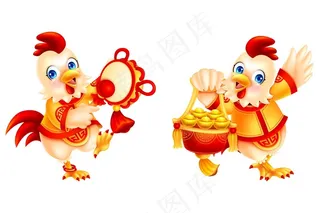 春节十二生肖之鸡