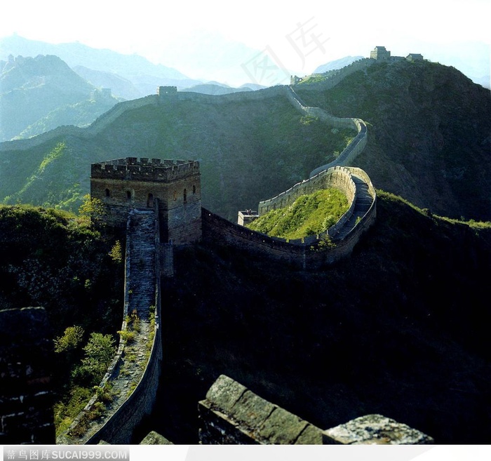 宏伟的万里长城