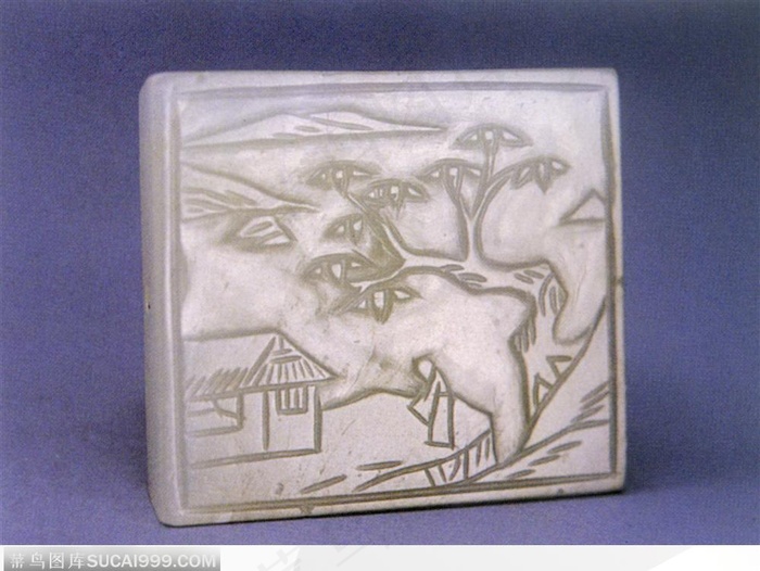 中华传统工艺-山水人家风景玉器