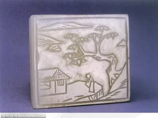 中华传统工艺-山水人家风景玉器