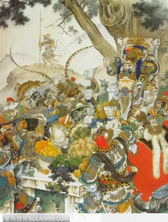 孙悟空大闹天空图 孙悟空大闹天空图