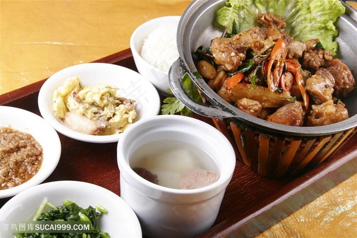 中华美食饭实拍摄影图中华美食