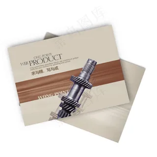 精细零件机械公司宣传海报-1