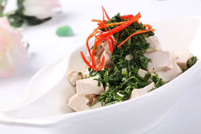 香椿豆腐 (3)