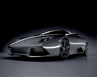 超级跑车-金属灰的兰博基尼