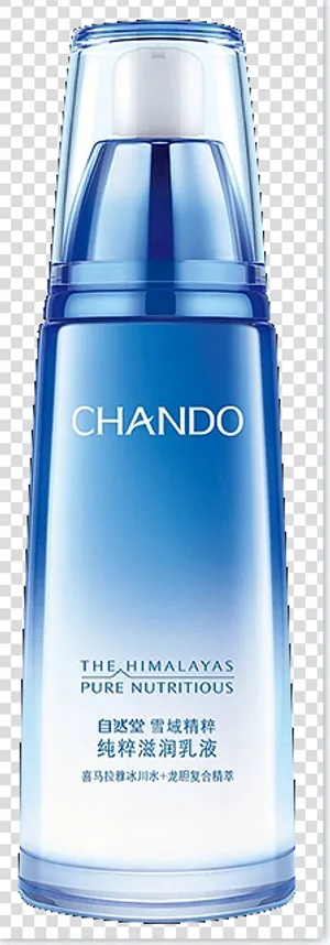 化妆品素材红色自然堂品牌瓶子