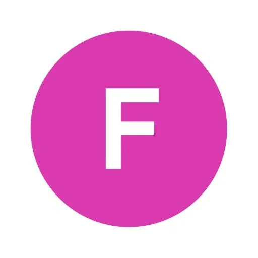 字母F PNG免抠(2000x2000)