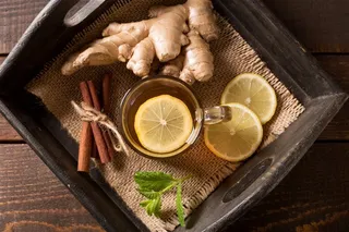 美味的柠檬茶写真高清图