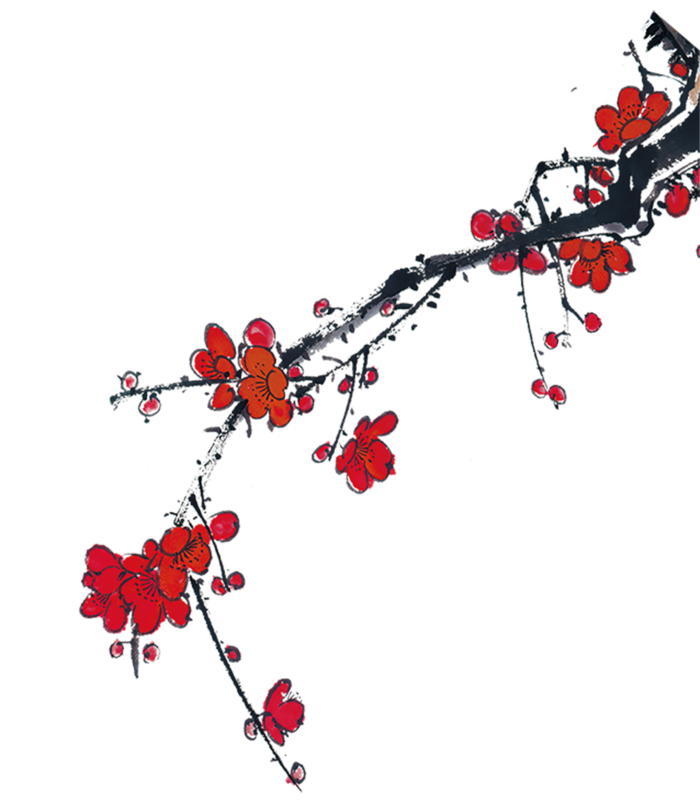 中国古风元素梅花