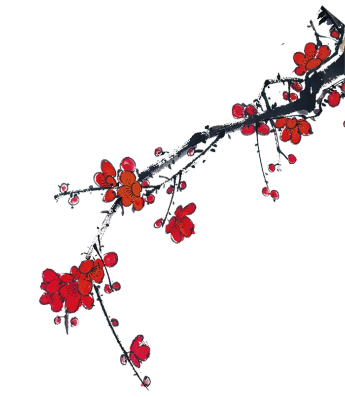 中国古风元素梅花