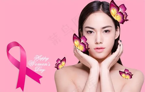 妇女节关爱女性海报 妇女节关爱女性海报