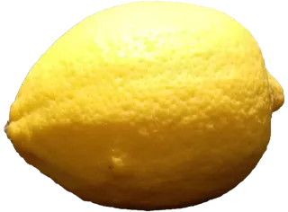 单粒金黄柠檬免抠摄影元素素材