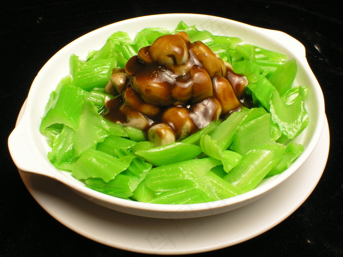 2819盖菜炒菇