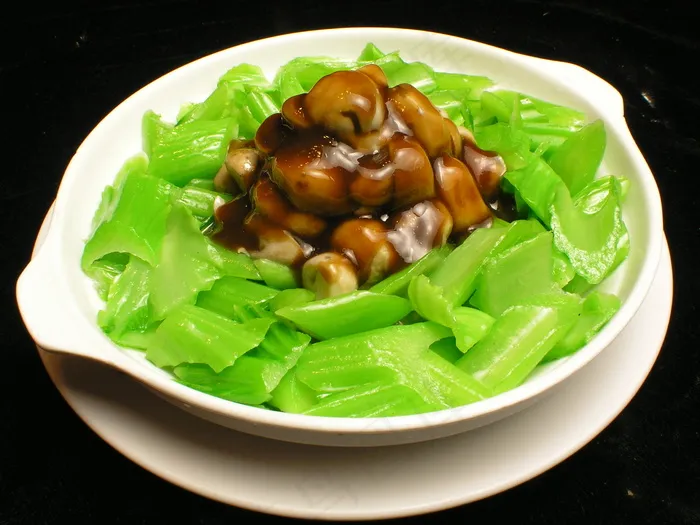 2819盖菜炒菇