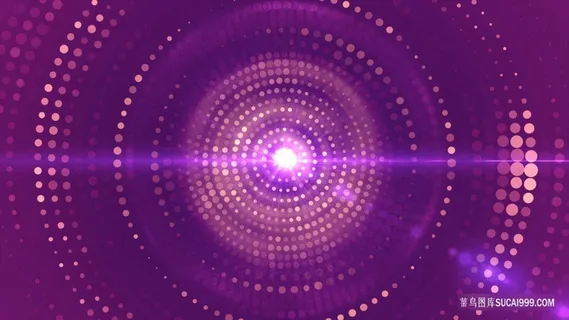 紫红色渐变粒子螺旋扩散炫光光斑背景