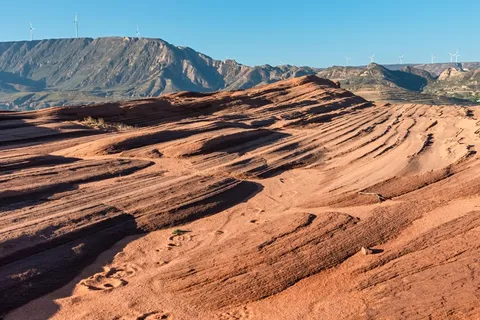 波浪谷岩石纹理