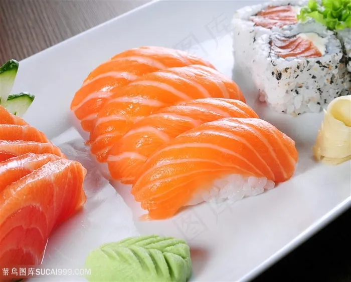 诱人日本寿司美食高清图片