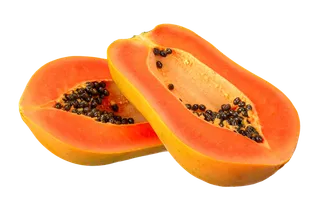 木瓜 (9)水果超市商品白底图免抠实物摄影png格式图片透明底